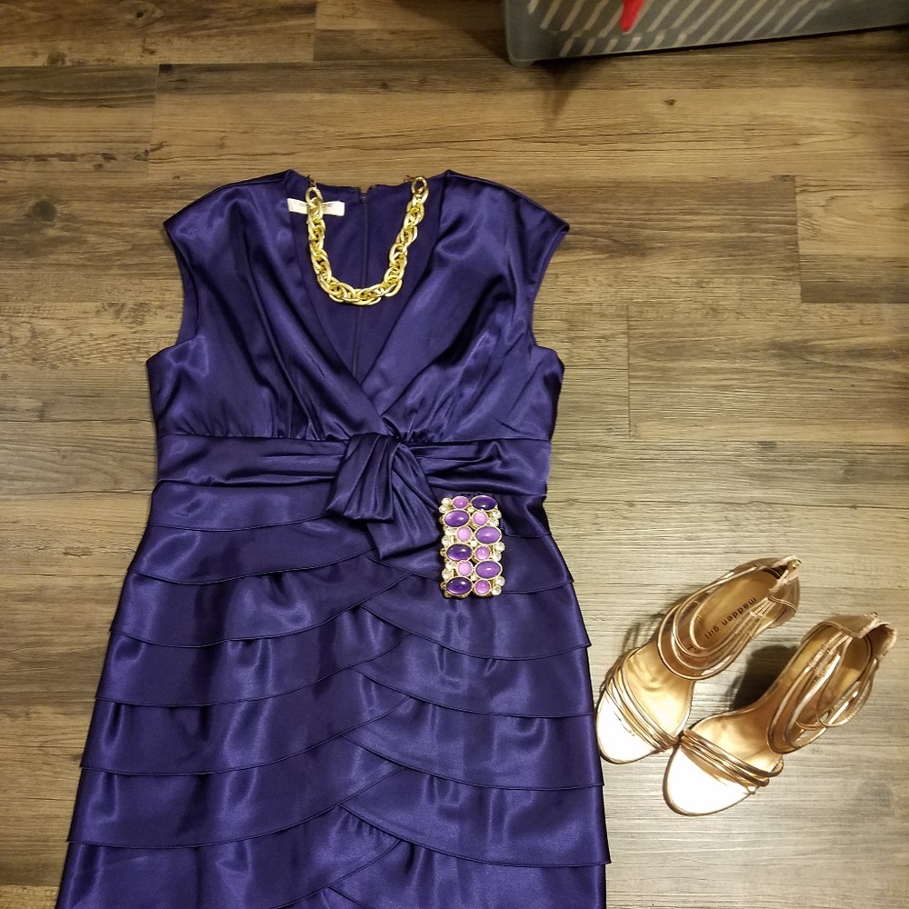 Mid-length Evan-Picone Evening Dress